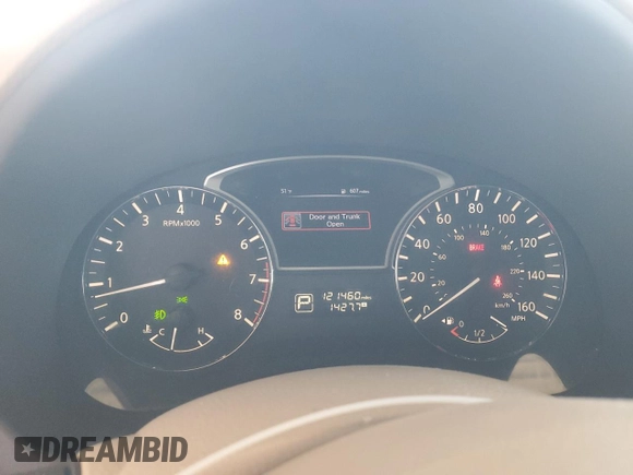 2015 Nissan Altima SV with VIN 1N4AL3AP7FC174864, listed as a Copart auction lot 89171815 with 121,460 mi miles and Salvage Title. Bid and sale history available at DreamBid. Image 9.