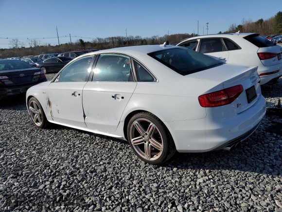 2014 Audi S4 Premium Plus with VIN WAUDGAFL4EA018200, listed as a Copart auction lot 52413105 with 90,296 mi miles and Clean Title. Bid and sale history available at carsss.com. Image 2.