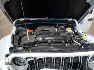 2024 Jeep Wrangler Sahara with VIN 1C4PJXEN7RW297948, listed as a Copart auction lot 54656795 with 12,292 mi miles and Salvage title. Bid and sale history available at DreamBid. Image 12.