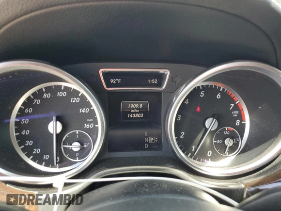 2014 Mercedes-Benz GL 450 with VIN 4JGDF7CE9EA387368, listed as a Copart auction lot 60575045 with 143,803 mi miles and Clean title. Bid and sale history available at DreamBid. Image 9.