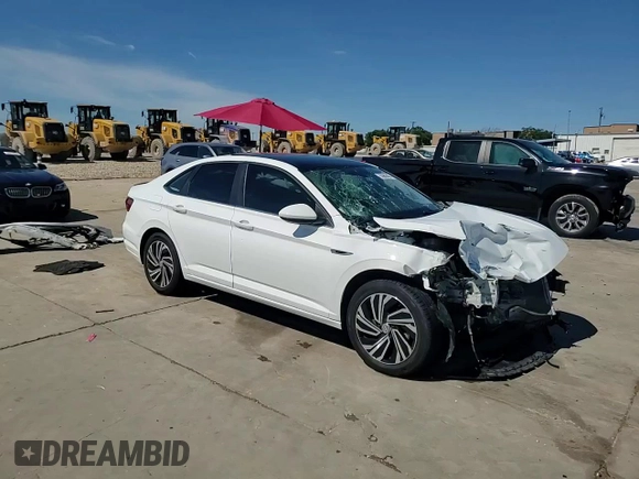 2021 Volkswagen Jetta SEL with VIN 3VWE57BUXMM099393, listed as a Copart auction lot 55982405 with 107,831 mi miles and Salvage title. Bid and sale history available at DreamBid. Image 14.