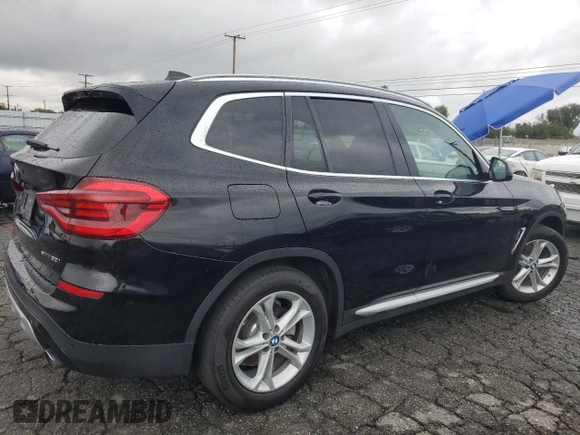 2019 BMW X3 sDrive30i with VIN 5UXTR7C55KLR44556, listed as a Copart auction lot 55632405 with 95,330 mi miles and Clean Title. Bid and sale history available at DreamBid. Image 3.