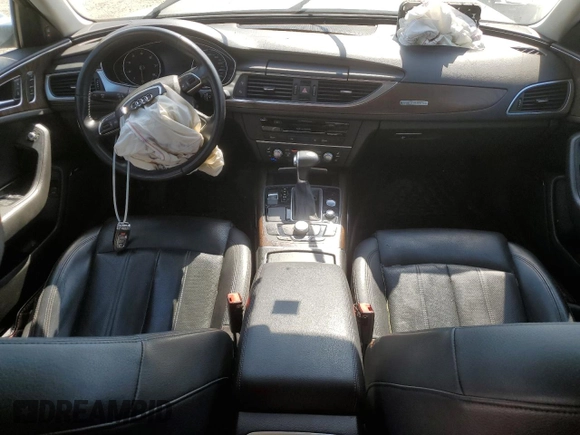 2014 Audi A6 with VIN WAUHGCFC6EN137629, listed as a Copart auction lot 65671144 with Not provided miles and Salvage title. Bid and sale history available at DreamBid. Image 8.