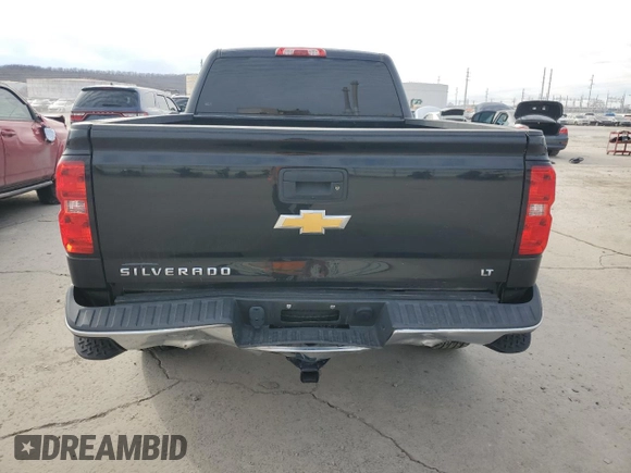 2016 Chevrolet Silverado 1500 LT with VIN 1GCRCREC3GZ193966, listed as a Copart auction lot 46345815 with 95,916 mi miles and Salvage Title. Bid and sale history available at DreamBid. Image 6.