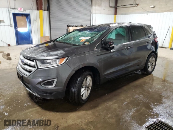 2015 Ford Edge SEL with VIN 2FMTK4J94FBB88522, listed as a Copart auction lot 51311955 with 0 mi miles and Salvage Title. Bid and sale history available at carsss.com. Image 1.