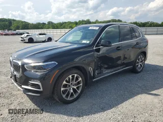 2021 BMW X5 xDrive45e with VIN 5UXTA6C02M9F50974, listed as a Copart auction lot 56358745 with 46,945 mi miles and Salvage title. Bid and sale history available at DreamBid. Image 1.