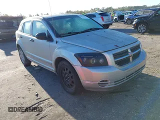 2007 Dodge Caliber SXT with VIN 1B3HB48B27D155504, listed as a IAAI auction lot 41819683 with 188,898 mi miles and . Bid and sale history available at DreamBid. Image 1.