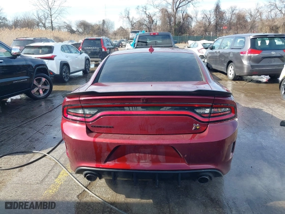 2020 Dodge Charger Scat Pack with VIN 2C3CDXGJ9LH181998, listed as a IAAI auction lot 41560734 with 114,049 mi miles. Bid and sale history available at carsss.com. Image 16.