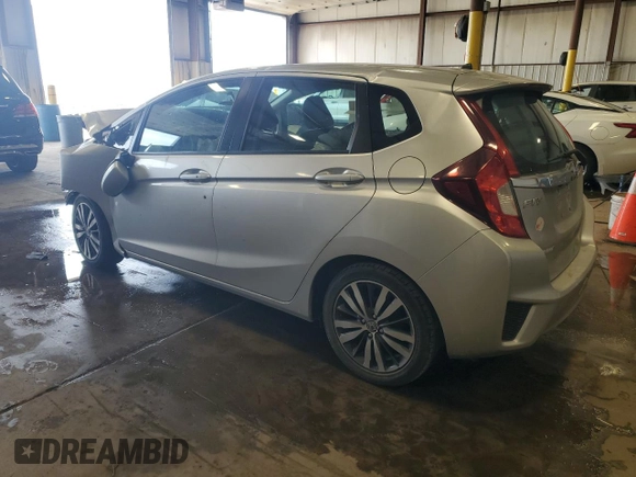 2015 Honda Fit EX-L with VIN 3HGGK5H8XFM715018, listed as a Copart auction lot 63037685 with Not provided miles and Salvage title. Bid and sale history available at DreamBid. Image 2.