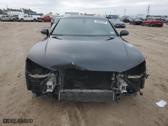 2017 Audi A7 Premium Plus with VIN WAUW2AFC9HN091504, listed as a Copart auction lot 88966485 with 84,731 mi miles and Salvage Title. Bid and sale history available at carsss.com. Image 5.