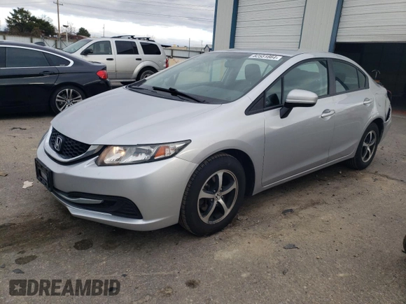 2015 Honda Civic Sedan SE with VIN 2HGFB2F75FH564317, listed as a Copart auction lot 82551864 with 120,074 mi miles and Salvage Title. Bid and sale history available at carsss.com. Image 1.