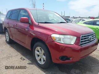 2009 Toyota Highlander with VIN JTEES41A892115862, listed as a IAAI auction lot 42601442 with 166,266 mi miles and . Bid and sale history available at DreamBid. Image 1.