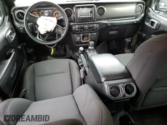 2022 Jeep Wrangler Unlimited Sport S z VIN 1C4HJXDG0NW234854, wystawiony jako Copart lot #73144634 z przebiegiem 39 401 mil mil oraz Szkoda całkowita • Salvage title. Historia ofert i sprzedaży dostępna na DreamBid. Obrazek 8.