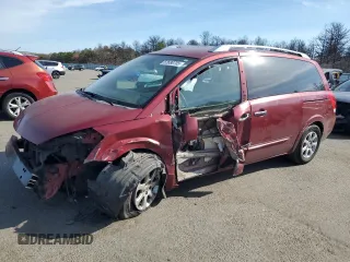 2007 Nissan Quest SE с VIN 5N1BV28U87N108114, выставлен на аукционе Copart как лот 52688705 с пробегом 118 575 миль миль и Списание • Salvage title. История ставок и продаж доступна на DreamBid. Изображение 1.