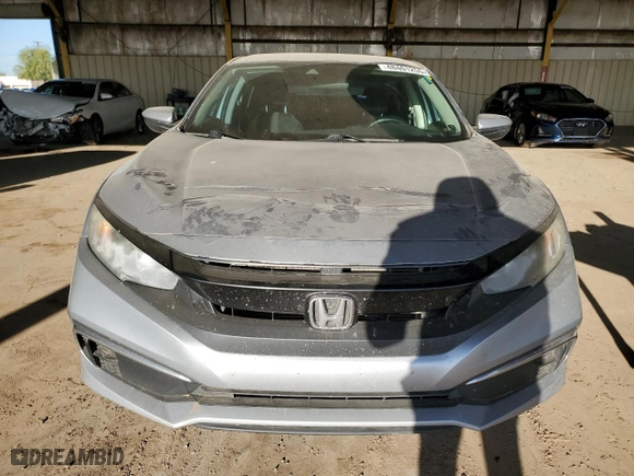 2019 Honda Civic Sedan LX with VIN 19XFC2F65KE042215, listed as a Copart auction lot 48461255 with 240,061 mi miles and Salvage Title. Bid and sale history available at carsss.com. Image 5.