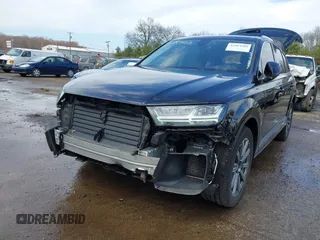 2019 Audi Q7 Premium Plus with VIN WA1LAAF79KD014229, listed as a IAAI auction lot 41883486 with 77,574 mi miles and . Bid and sale history available at DreamBid. Image 6.