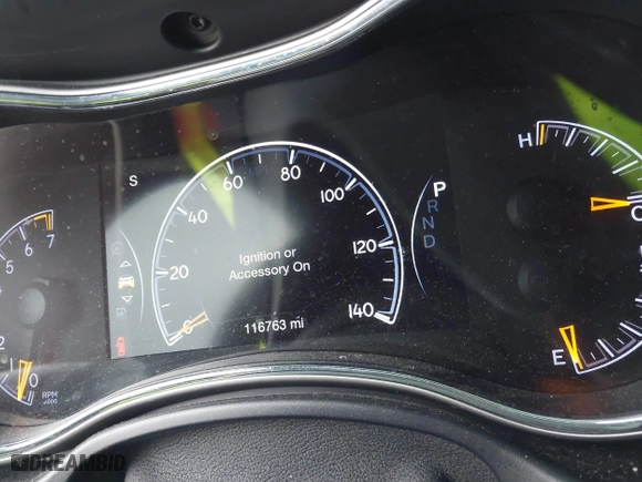 2018 Jeep Grand Cherokee Laredo E with VIN 1C4RJFAG7JC312948, listed as a IAAI auction lot 41624027 with 116,763 mi miles. Bid and sale history available at carsss.com. Image 7.