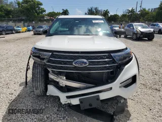 2022 Ford Explorer XLT with VIN 1FMSK8DH0NGB18321, listed as a Copart auction lot 50718605 with 21,047 mi miles and Salvage Title. Bid and sale history available at DreamBid. Image 5.