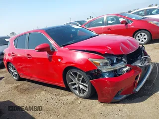 2014 Lexus CT 200h Hybrid with VIN JTHKD5BH1E2182802, listed as a IAAI auction lot 41859426 with 197,330 mi miles. Bid and sale history available at carsss.com. Image 13.