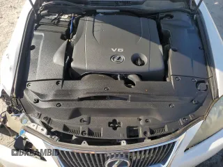 2009 Lexus IS 250 with VIN JTHBK262595086475, listed as a Copart auction lot 52990225 with 80,837 mi miles and Salvage Title. Bid and sale history available at carsss.com. Image 12.