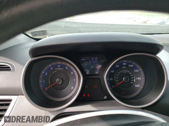 2011 Hyundai Elantra GLS с VIN KMHDH4AE7BU132918, выставлен на аукционе Copart как лот 54551565 с пробегом 164 322 миль миль и Списание • Salvage title. История ставок и продаж доступна на DreamBid. Изображение 9.
