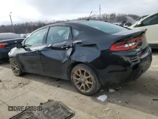 2014 Dodge Dart SXT with VIN 1C3CDFBB9ED708318, listed as a Copart auction lot 41761725 with 114,751 mi miles and Salvage Title. Bid and sale history available at carsss.com. Image 2.