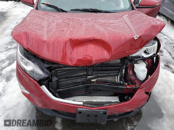 2018 Chevrolet Equinox LT with VIN 2GNAXTEX8J6189035, listed as a Copart auction lot 43597135 with 48,804 mi miles and Salvage Title. Bid and sale history available at carsss.com. Image 12.
