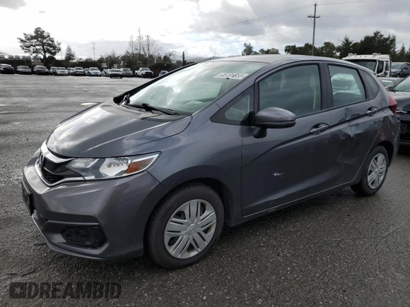 2019 Honda Fit LX with VIN 3HGGK5H41KM711415, listed as a Copart auction lot 45196655 with 67,762 mi miles and Salvage Title. Bid and sale history available at carsss.com. Image 1.