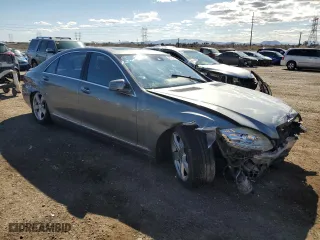 2010 Mercedes-Benz S-Class S 550 with VIN WDDNG7BB8AA332133, listed as a Copart auction lot 48731265 with 127,794 mi miles and Salvage Title. Bid and sale history available at carsss.com. Image 4.