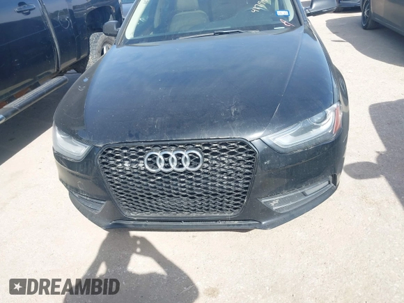 2013 Audi A4 Premium Plus with VIN WAUFFAFL9DN020026, listed as a IAAI auction lot 41799876 with 119,133 mi miles. Bid and sale history available at carsss.com. Image 6.