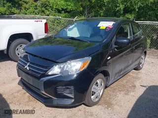 2021 Mitsubishi Mirage ES with VIN ML32AUHJ7MH010724, listed as a IAAI auction lot 42046748 with 51,239 mi miles. Bid and sale history available at carsss.com. Image 17.