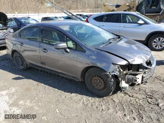 2015 Honda Civic Sedan LX with VIN 2HGFB2F52FH509628, listed as a Copart auction lot 46159885 with 150,759 mi miles and Salvage Title. Bid and sale history available at carsss.com. Image 4.