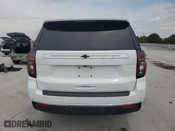 2024 Chevrolet Tahoe Commercial z VIN 1GNSKLED9RR152861, wystawiony jako Copart lot #59890795 z przebiegiem 4 582 mil mil oraz Szkoda całkowita • Salvage title. Historia ofert i sprzedaży dostępna na DreamBid. Obrazek 6.
