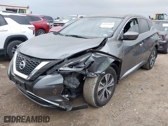 2020 Nissan Murano S with VIN 5N1AZ2ASXLN112975, listed as a IAAI auction lot 41931855 with 75,160 mi miles and . Bid and sale history available at DreamBid. Image 17.