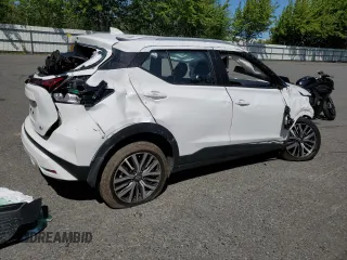 2023 Nissan Kicks SV with VIN 3N1CP5CVXPL565711, listed as a Copart auction lot 59587705 with Not provided miles and Salvage title. Bid and sale history available at DreamBid. Image 3.