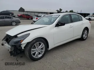 2013 Infiniti G37 Sedan Journey with VIN JN1CV6AP1DM726206, listed as a Copart auction lot 54602995 with 107,155 mi miles and Clean Title. Bid and sale history available at carsss.com. Image 1.