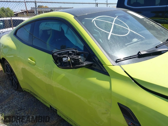 2021 BMW M4 Competition z VIN WBS33AZ00MCH53976, wystawiony jako IAAI lot #41831507 z przebiegiem Nie podano mil oraz . Historia ofert i sprzedaży dostępna na DreamBid. Obrazek 14.