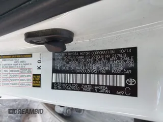 2015 Toyota Prius Four with VIN JTDKN3DU3F0421146, listed as a IAAI auction lot 41688145 with 122,750 mi miles. Bid and sale history available at carsss.com. Image 9.
