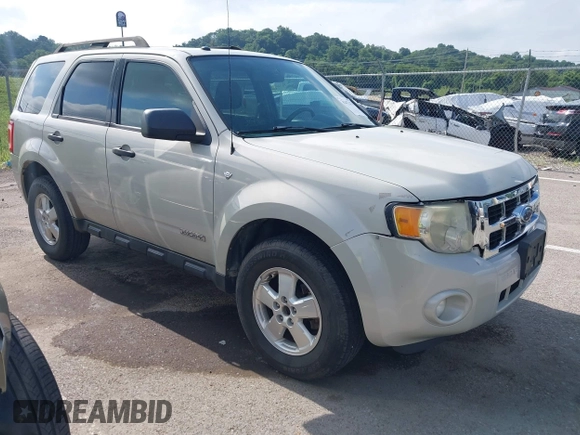 2008 Ford Escape XLT with VIN 1FMCU03178KA76736, listed as a IAAI auction lot 42672474 with 218,472 mi miles and . Bid and sale history available at DreamBid. Image 1.