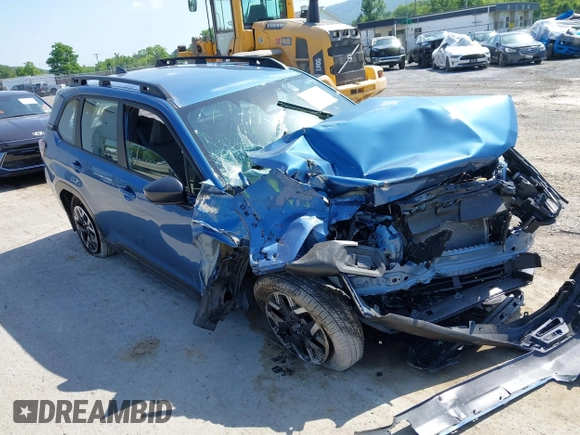 2025 Subaru Forester with VIN JF2SLDAC7SH407416, listed as a IAAI auction lot 42566823 with 13,165 mi miles and . Bid and sale history available at DreamBid. Image 1.