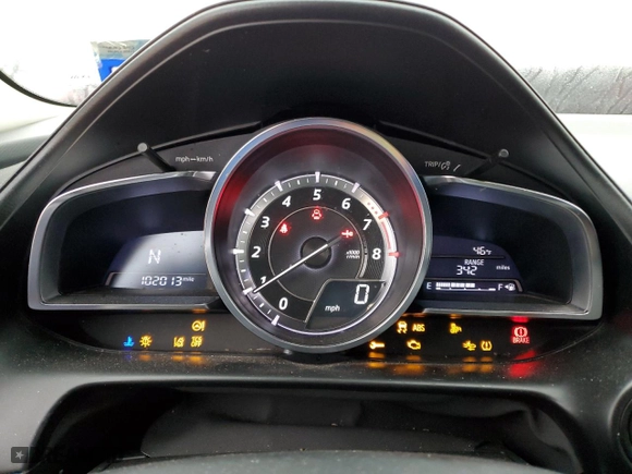 2017 Mazda CX-3 Grand Touring with VIN JM1DKFD79H0162503, listed as a Copart auction lot 44717205 with 102,013 mi miles and Salvage Title. Bid and sale history available at carsss.com. Image 9.