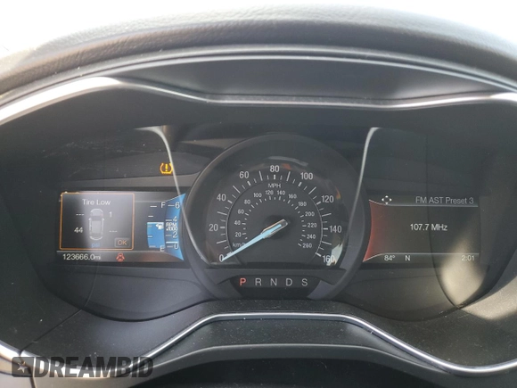 2017 Ford Fusion Titanium with VIN 3FA6P0K97HR131672, listed as a Copart auction lot 50983715 with 123,666 mi miles and Salvage title. Bid and sale history available at DreamBid. Image 9.