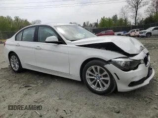 2017 BMW 3 Series 320i xDrive with VIN WBA8E5G5XHNU22436, listed as a Copart auction lot 52702805 with 74,008 mi miles and Salvage title. Bid and sale history available at DreamBid. Image 4.