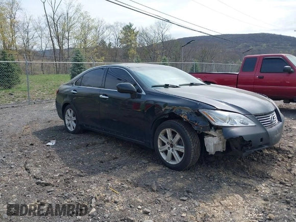 2007 Lexus ES 350 with VIN JTHBJ46G772006697, listed as a IAAI auction lot 42083519 with 153,752 mi miles. Bid and sale history available at carsss.com. Image 1.