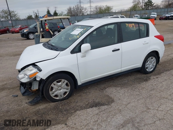 2010 Nissan Versa 1.8 S with VIN 3N1BC1CP4AL450272, listed as a IAAI auction lot 41987139 with 175,522 mi miles. Bid and sale history available at carsss.com. Image 2.