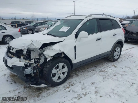 2014 Chevrolet Captiva Sport Fleet LS with VIN 3GNAL2EK9ES560205, listed as a IAAI auction lot 41314802 with 115,379 mi miles. Bid and sale history available at carsss.com. Image 2.