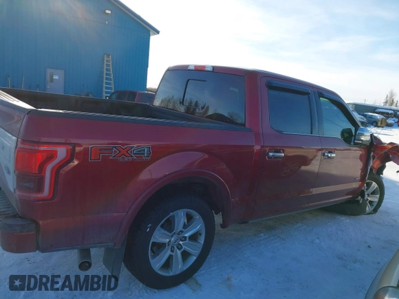 2017 Ford F-150 XL with VIN 1FTEW1EG6HFA47588, listed as a IAAI auction lot 41707391 with 71,529 mi miles. Bid and sale history available at carsss.com. Image 13.