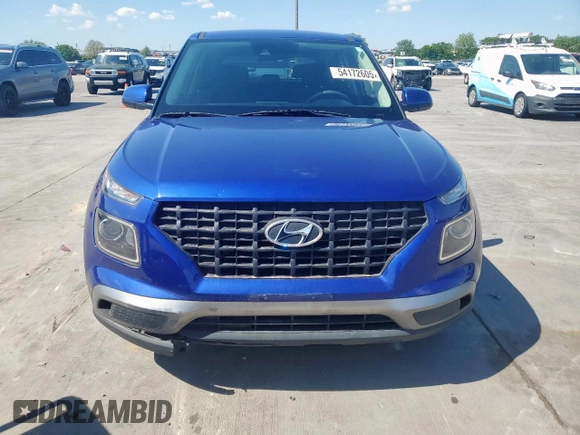 2022 Hyundai Venue SE z VIN KMHRB8A35NU147595, wystawiony jako Copart lot #54172605 z przebiegiem 51 199 mil mil oraz Szkody całkowita. Historia ofert i sprzedaży dostępna na DreamBid. Obrazek 5.