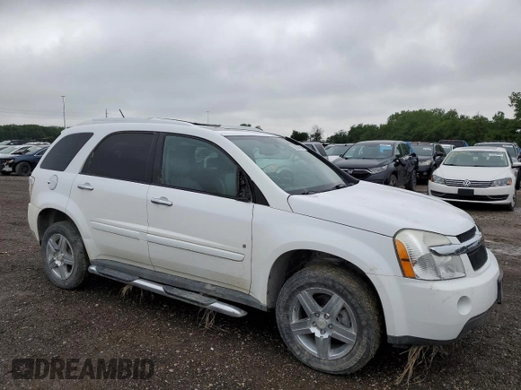 2009 Chevrolet Equinox LTZ z VIN 2CNDL83FX96215747, wystawiony jako Copart lot #59834764 z przebiegiem 173 064 mil mil oraz Szkoda całkowita • Salvage title. Historia ofert i sprzedaży dostępna na DreamBid. Obrazek 4.