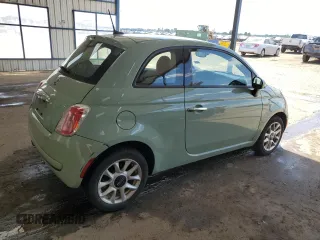 2017 FIAT 500 Pop with VIN 3C3CFFKRXHT548035, listed as a Copart auction lot 60528075 with 92,427 mi miles and Clean title. Bid and sale history available at DreamBid. Image 3.